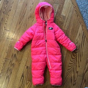 Hot Pink Nike Snowsuit for Baby 12m